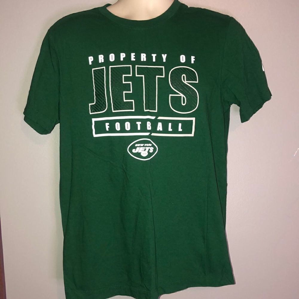 The Nike Tee New York Jets Green Short Sleeve T-Shirt size Medium